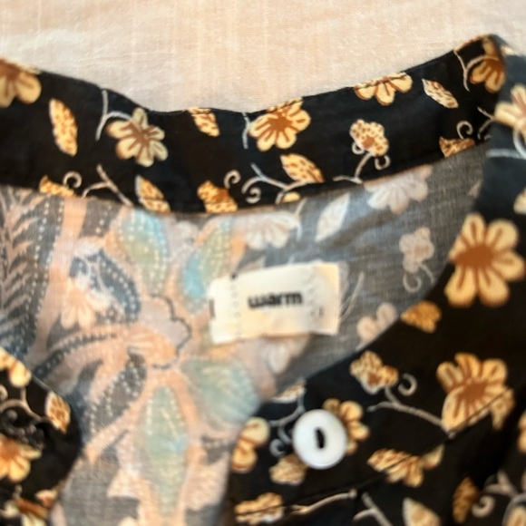 Warm Black Multi Floral Print Maxi Dress (17) - Picture 9 of 12